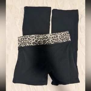 Victoria's Secret PINK VS Bling Vintage Y2k Yoga Pants Bootcut Leopard Cheetah